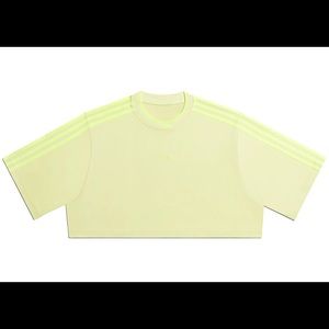 Adidas Ivy Park 3-Stripes Crop Tee